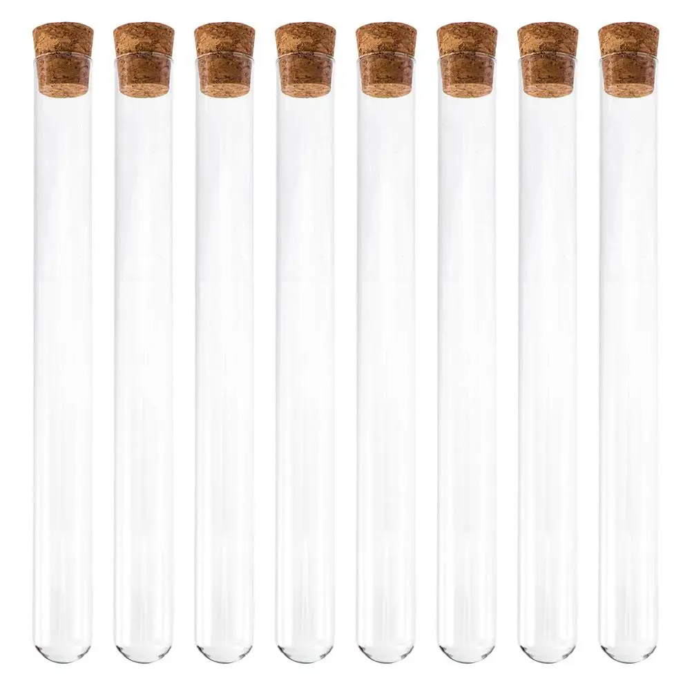 8 Pcs Test Tubes Tubes With Stoppers Eco Friendly Liquid Storage Containers Scientific Prop For Home School
8 Pcs Test Tubes Tubes With Stoppers Eco Friendly Liquid Storage Containers Scientific Prop For Home School