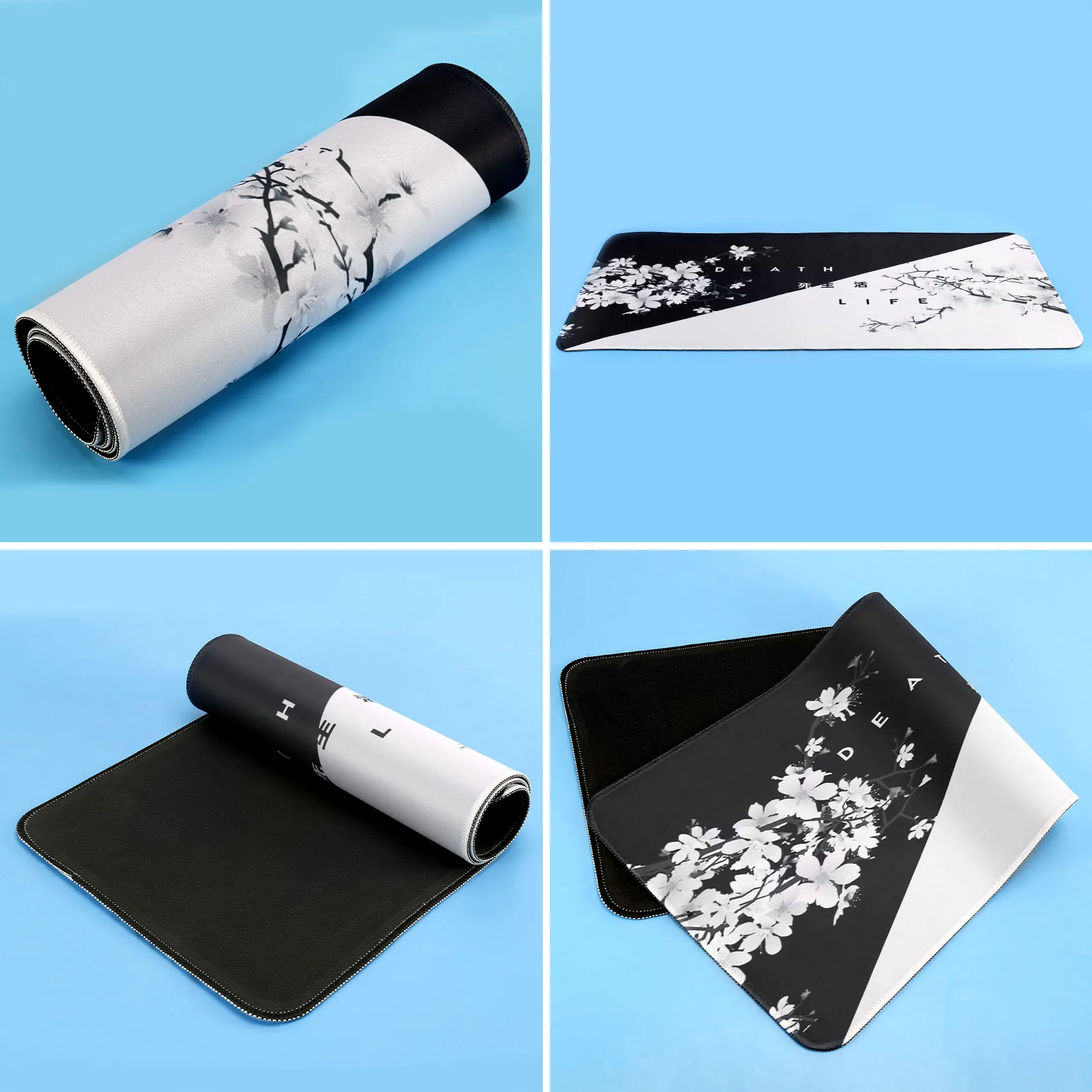 Classic-Black And White Cherry Blossom Gaming Mouse Pad,Large Mouse Mat Desk Pad, Stitched Edges Mousepad, 31.5 X 11.8 Inch
Classic-Black And White Cherry Blossom Gaming Mouse Pad,Large Mouse Mat Desk Pad, Stitched Edges Mousepad, 31.5 X 11.8 Inch