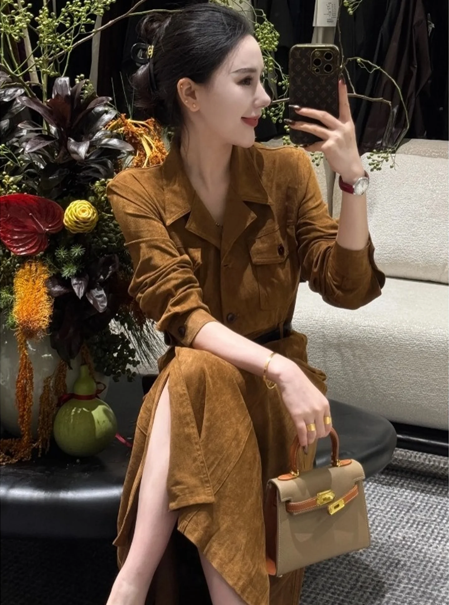 Ele Brown Long Dr Women's Spring High Waist Formal Ocn Fitted Skirt French Sle Long Sve Fairy Skirt
Ele Brown Long Dr Women's Spring High Waist Formal Ocn Fitted Skirt French Sle Long Sve Fairy Skirt