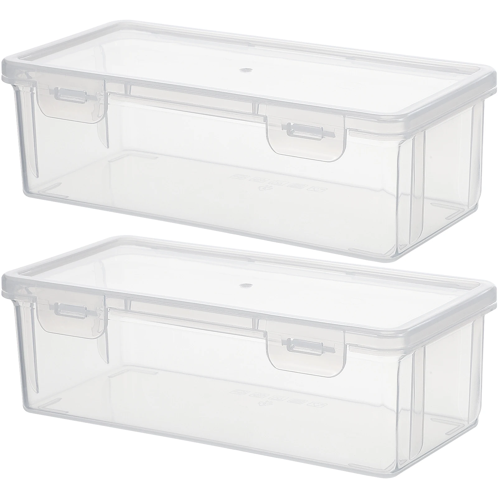 2 Pcs Seasoning Storage Jars Transparent Bread Keeper Containers Airtight Fridge Food Boxes Loaf Organizers PP Material
2 Pcs Seasoning Storage Jars Transparent Bread Keeper Containers Airtight Fridge Food Boxes Loaf Organizers PP Material