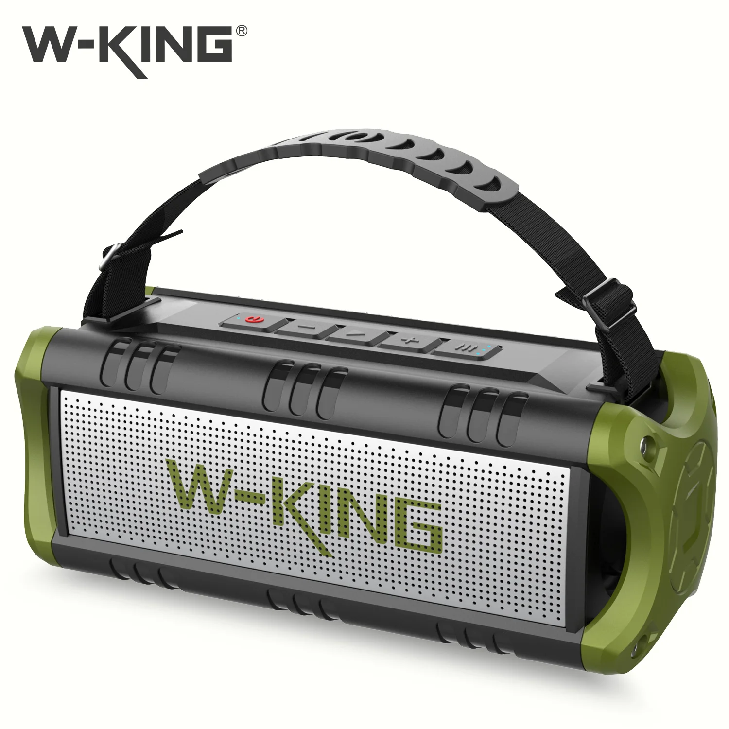 W-King D8mini Portable Bluetooth Speaker, 30W Music Box, 5000 mAh Battery, Waterproof Speaker Box,24 Hour Battery Life Green
W-King D8mini Portable Bluetooth Speaker, 30W Music Box, 5000 mAh Battery, Waterproof Speaker Box,24 Hour Battery Life Green