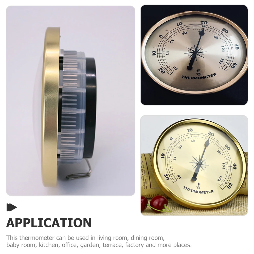 Round Thermometer Metal Outdoor Temperature Gauge Large Numbers For Patio Garden Kitchen Office Wall Indoor Outdoor
Round Thermometer Metal Outdoor Temperature Gauge Large Numbers For Patio Garden Kitchen Office Wall Indoor Outdoor