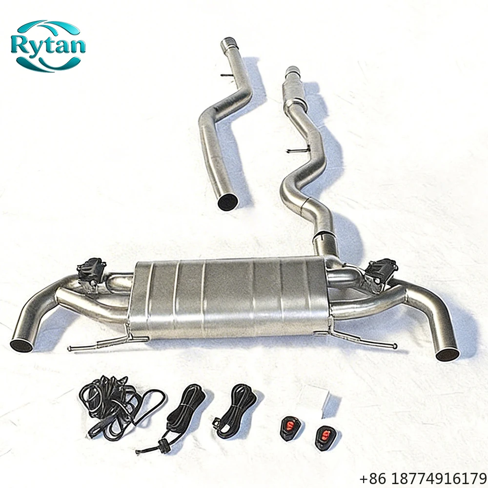 Exhaust Pipe Exhaust Valved 304 Stainless Steel Valvetronic Exhaust System Catback for 2020 325I G28
Exhaust Pipe Exhaust Valved 304 Stainless Steel Valvetronic Exhaust System Catback for 2020 325I G28