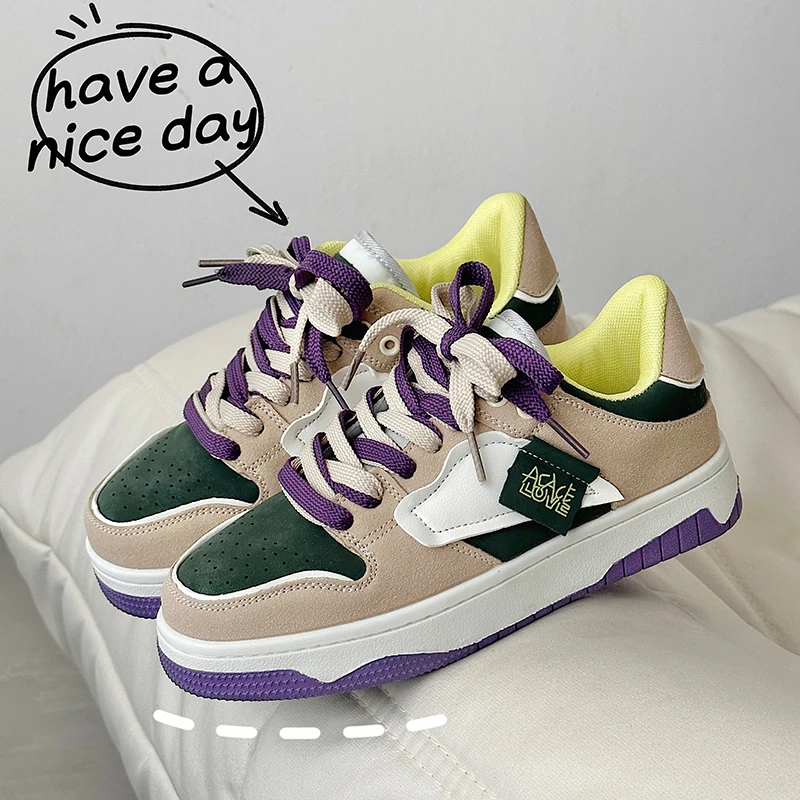 New Trendy Platform Sneakers, Slip-resistant and Durable Casual Sports Shoes, Outdoor Breathable and Versatile Trendy Shoes
New Trendy Platform Sneakers, Slip-resistant and Durable Casual Sports Shoes, Outdoor Breathable and Versatile Trendy Shoes