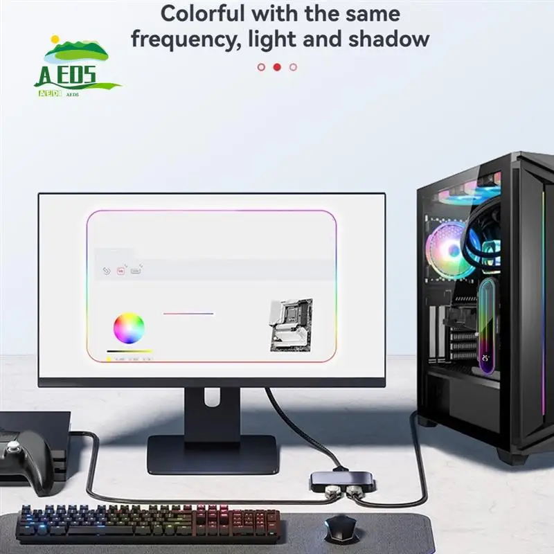 AED5-Graphics Card Anti-Sag Bracket With ARGB Sync, Temperature Display, Adjustable Height, 5V 3Pin
AED5-Graphics Card Anti-Sag Bracket With ARGB Sync, Temperature Display, Adjustable Height, 5V 3Pin