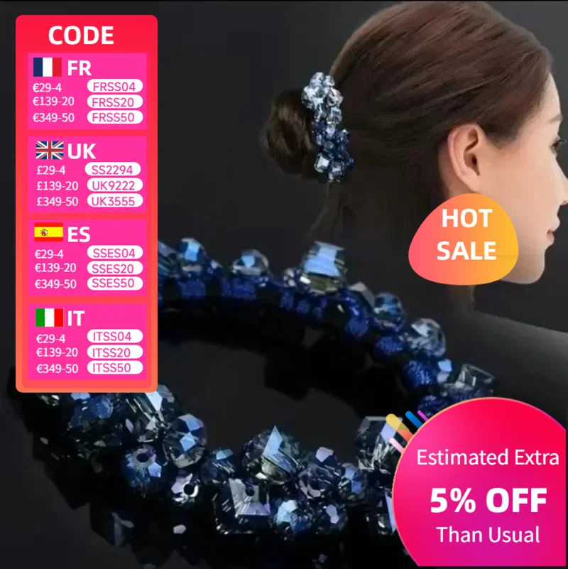 Crystal Pearl Hair Ring Bracelet High Elasticity Scrapchies Updo Horse Tail Rubber Band Scrunchies Woman Moños Mayoreo Niña
Crystal Pearl Hair Ring Bracelet High Elasticity Scrapchies Updo Horse Tail Rubber Band Scrunchies Woman Moños Mayoreo Niña
