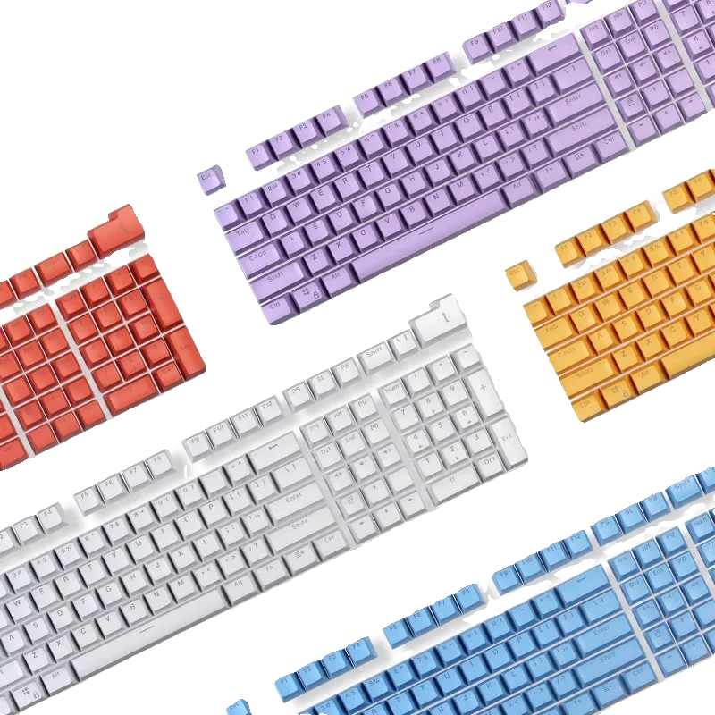 Transparent retro ball cap SA highly personalized rainbow wear-resistant keycap for 87108 mechanical keyboard
Transparent retro ball cap SA highly personalized rainbow wear-resistant keycap for 87108 mechanical keyboard