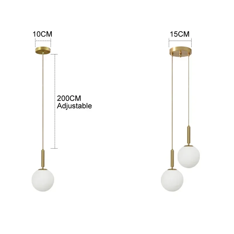 LED Modern Glass Ball Chandelier Lighting For Home Dining Room Indoor Hotel Lobby Decor Stairs Brass Hanging Lamp Lustres
LED Modern Glass Ball Chandelier Lighting For Home Dining Room Indoor Hotel Lobby Decor Stairs Brass Hanging Lamp Lustres