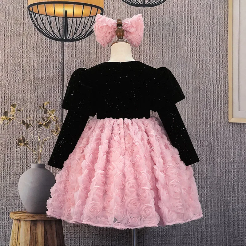 Girls' Host Dress Princess Dress Birthday Party Children's Piano Performance Costume High-end Light Luxury Niche Autumn Spring
Girls' Host Dress Princess Dress Birthday Party Children's Piano Performance Costume High-end Light Luxury Niche Autumn Spring