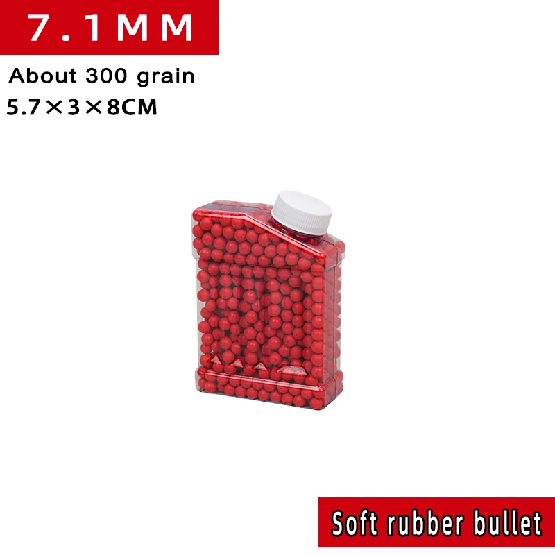 7.1MM Red Safety BB Soft Bullets, Compatible with Kids Toy Guns, Outdoor Shooting Game Accessories 4E
7.1MM Red Safety BB Soft Bullets, Compatible with Kids Toy Guns, Outdoor Shooting Game Accessories 4E