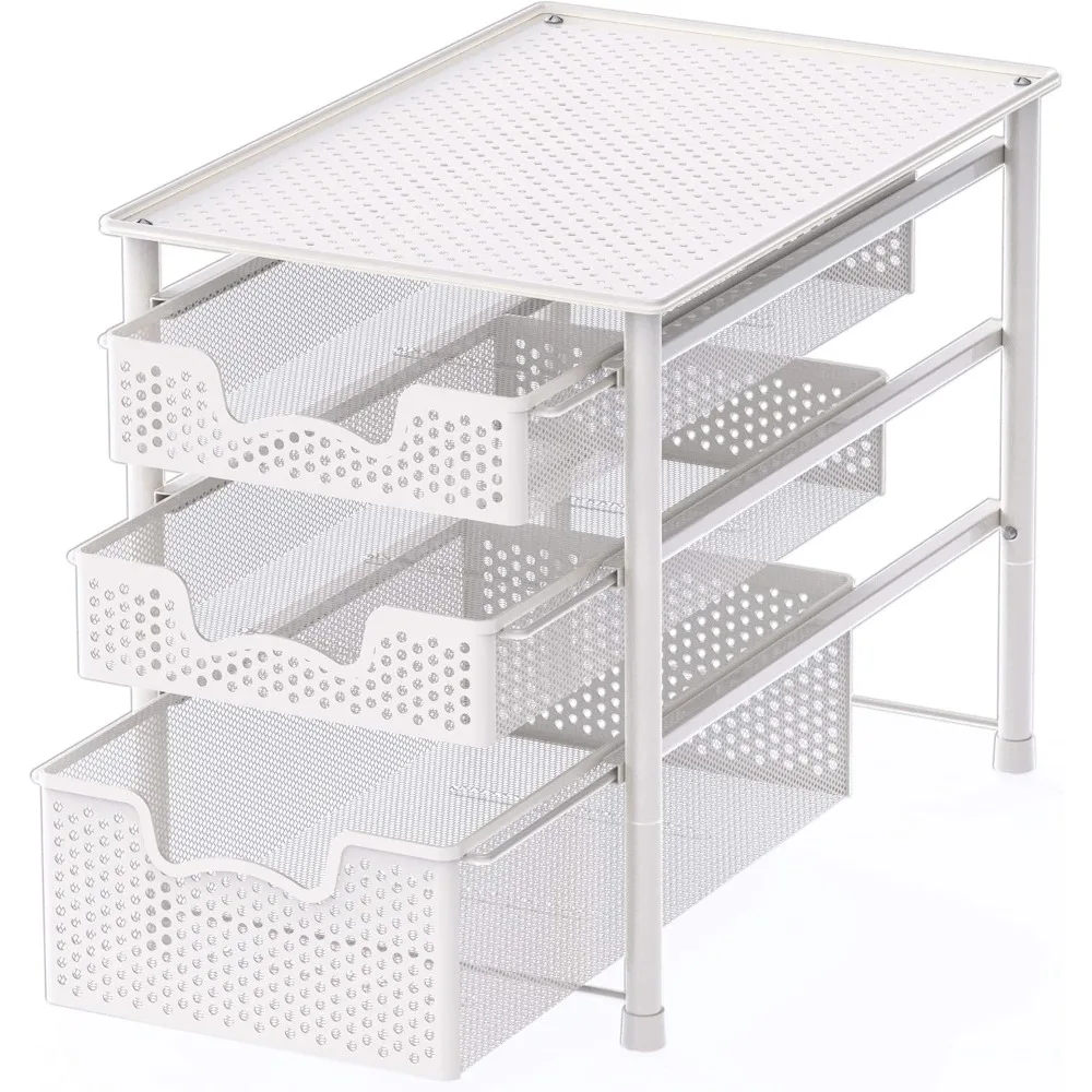 3-Tier Alloy Steel Sliding Basket Organizer Drawer Cabinet - Durable and Space-Efficient for Home Storage
3-Tier Alloy Steel Sliding Basket Organizer Drawer Cabinet - Durable and Space-Efficient for Home Storage