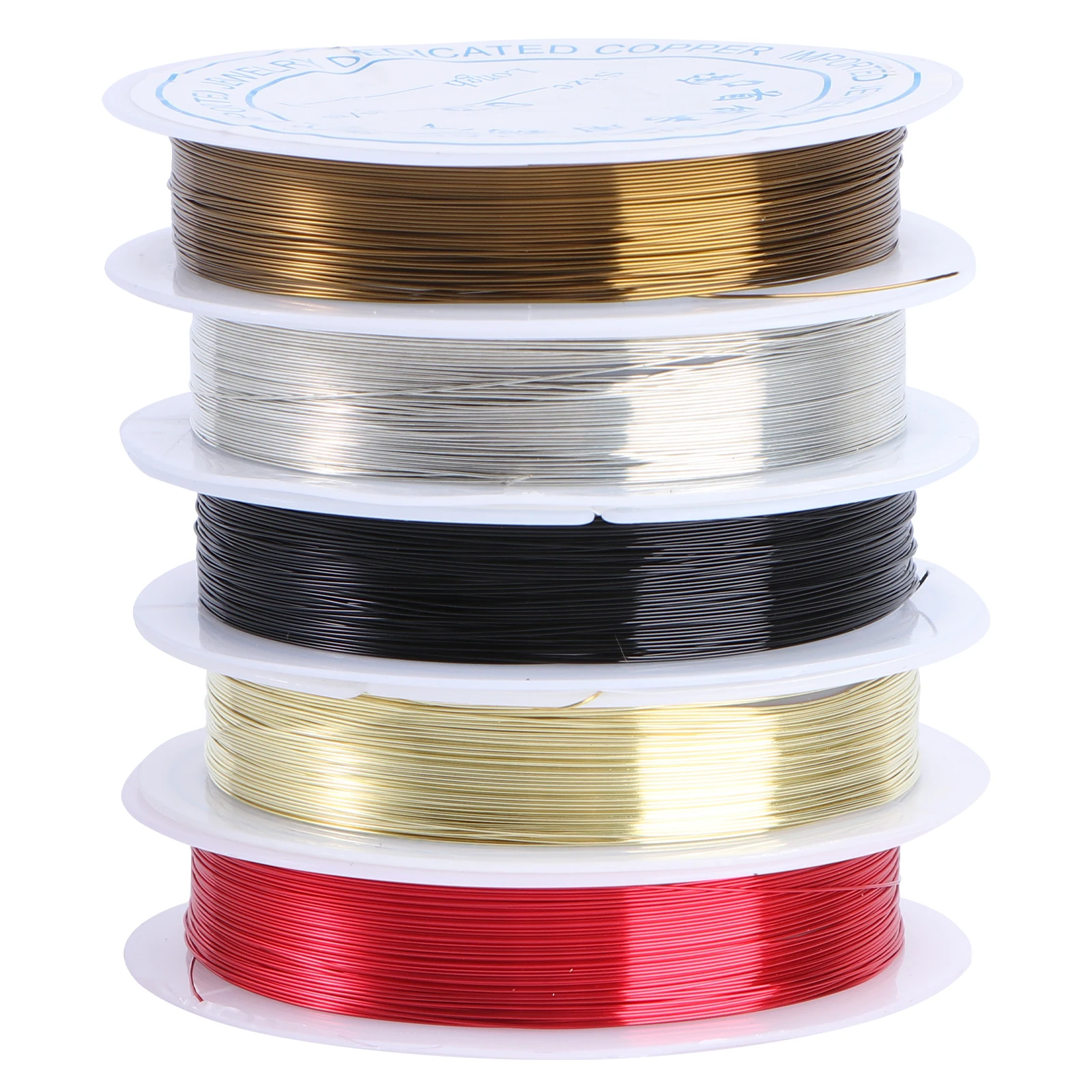 5pcs 26 Gauge 5 Rolls 10m Dead Soft Bare Copper Wire 26 Gauge for Jewelry Crafts Beading Thin Copper Wire Tiaras Floral Home
5pcs 26 Gauge 5 Rolls 10m Dead Soft Bare Copper Wire 26 Gauge for Jewelry Crafts Beading Thin Copper Wire Tiaras Floral Home