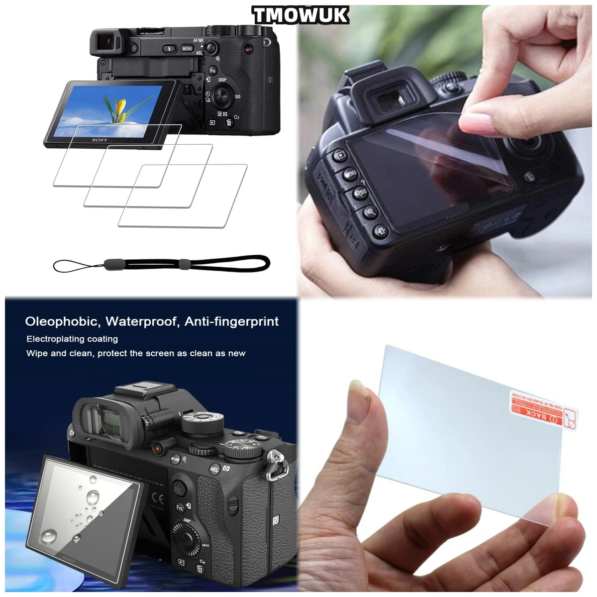 Screen Film Tempered Glass Protector Cover For Sony Alpha A6600 A6000 A6100 A6300 A6400 A5000 NEX-7/6/5/5N/5T/5R/3
Screen Film Tempered Glass Protector Cover For Sony Alpha A6600 A6000 A6100 A6300 A6400 A5000 NEX-7/6/5/5N/5T/5R/3