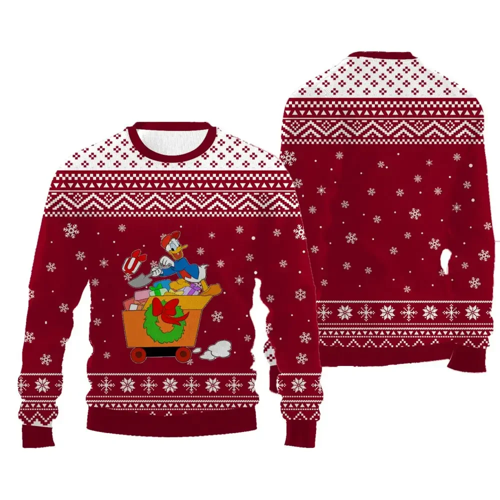 2024 New Style Casual Comfortable Pullover for Women Chic Design Christmas Vibes Sweater Cartoon Pattern Long Sleeves Sweatshirt
2024 New Style Casual Comfortable Pullover for Women Chic Design Christmas Vibes Sweater Cartoon Pattern Long Sleeves Sweatshirt