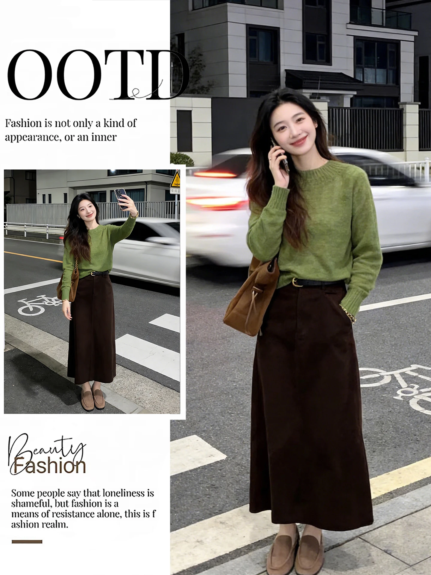 Soft Green Knitted Sweater And High Waist Skirt Set Vintage Style Women's Fashion Spring Collection 2026 Bodycon Fit
Soft Green Knitted Sweater And High Waist Skirt Set Vintage Style Women's Fashion Spring Collection 2026 Bodycon Fit