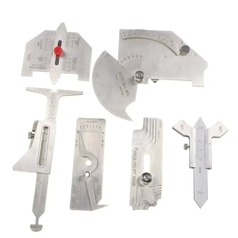 6 шт. 1 комплект, измеритель сварного шва, измеритель сварного шва, сварочный шв, бусина/филе/корона, линейка локтевого угла, наборы для измерения угла, комбинированный костюм
6 шт. 1 комплект, измеритель сварного шва, измеритель сварного шва, сварочный шв, бусина/филе/корона, линейка локтевого угла, наборы для измерения угла, комбинированный костюм