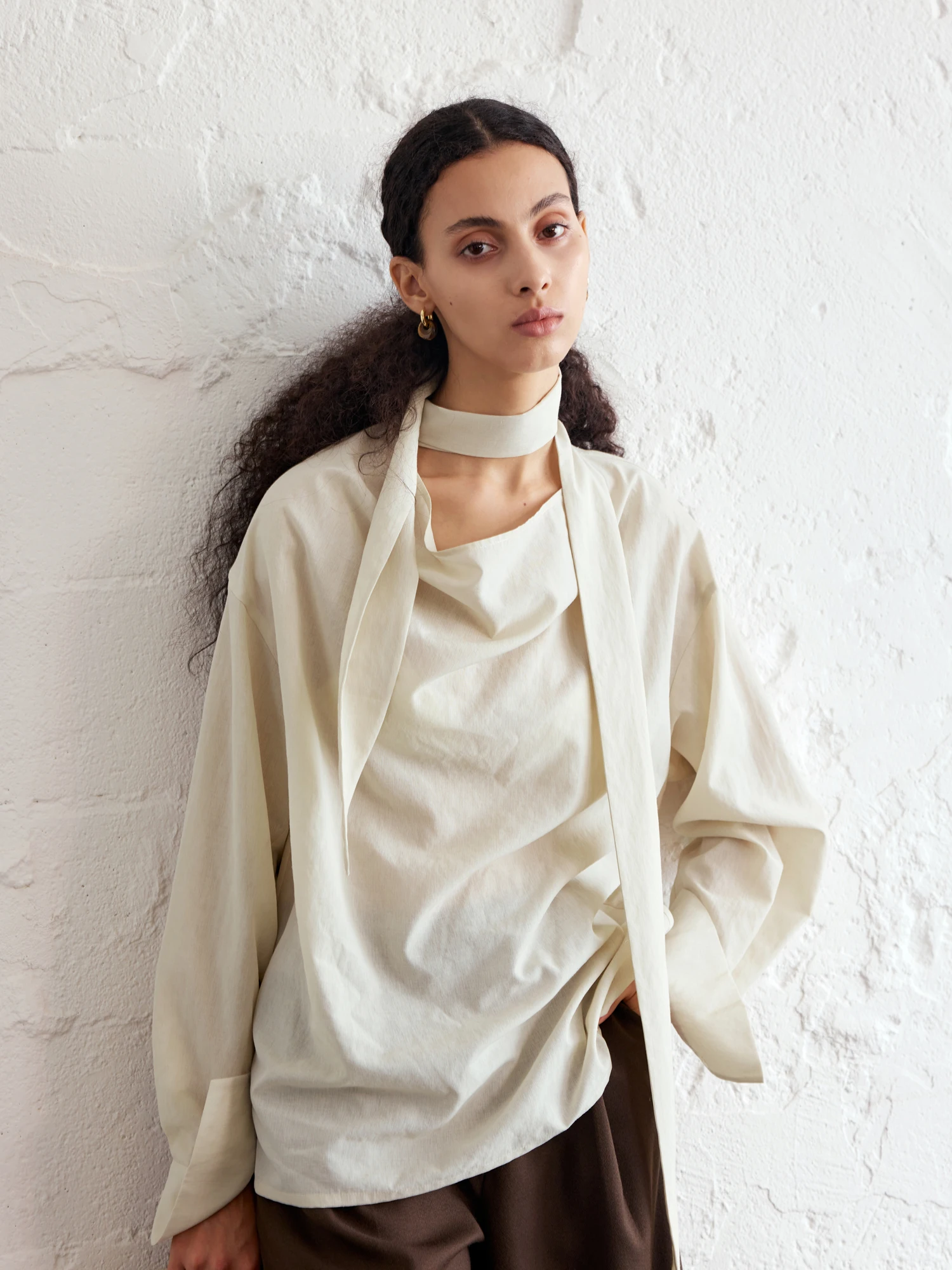 Openroles Romantic Lazy Drifting Neck Lightweight Viscose Lyocell Linen Sash Shirt Loose Fit Breathable Women's Shirt
Openroles Romantic Lazy Drifting Neck Lightweight Viscose Lyocell Linen Sash Shirt Loose Fit Breathable Women's Shirt