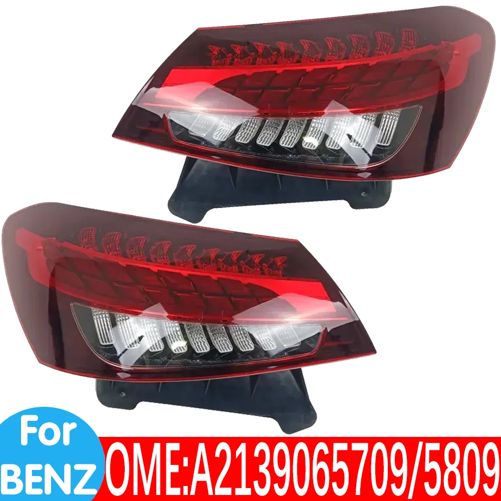 For Mercedes Benz A2139065709 A2139065809 W213 E220 E350 E200 E320 E260 car Tail Lights Brake lights taillights lamp Auto Parts
For Mercedes Benz A2139065709 A2139065809 W213 E220 E350 E200 E320 E260 car Tail Lights Brake lights taillights lamp Auto Parts