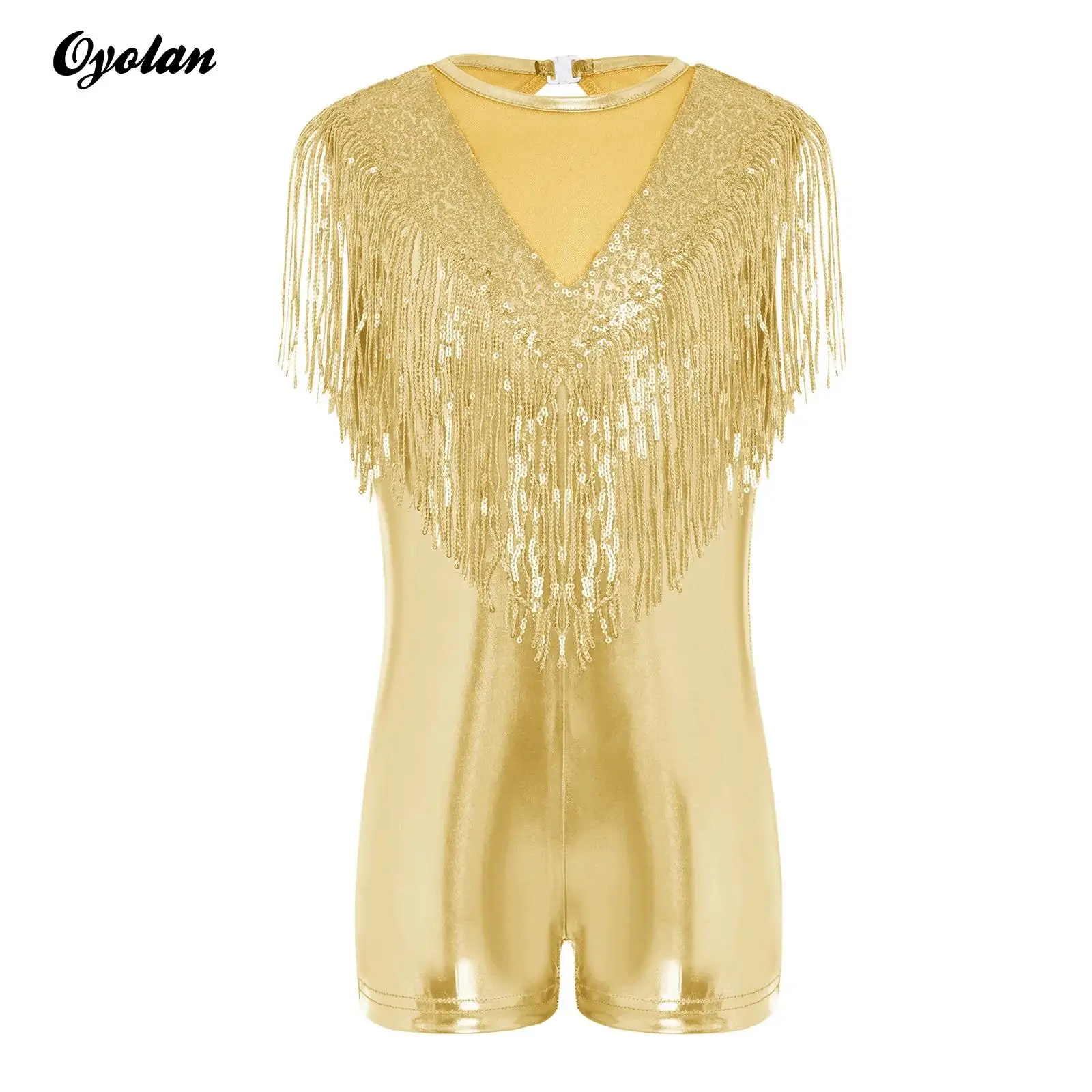 Toddler Girls Iridescent Tassel Latin Jazz Dance Performance Outfits Dancewear Metallic Iridescent Leotards Unitard Jumpsuit
Toddler Girls Iridescent Tassel Latin Jazz Dance Performance Outfits Dancewear Metallic Iridescent Leotards Unitard Jumpsuit
