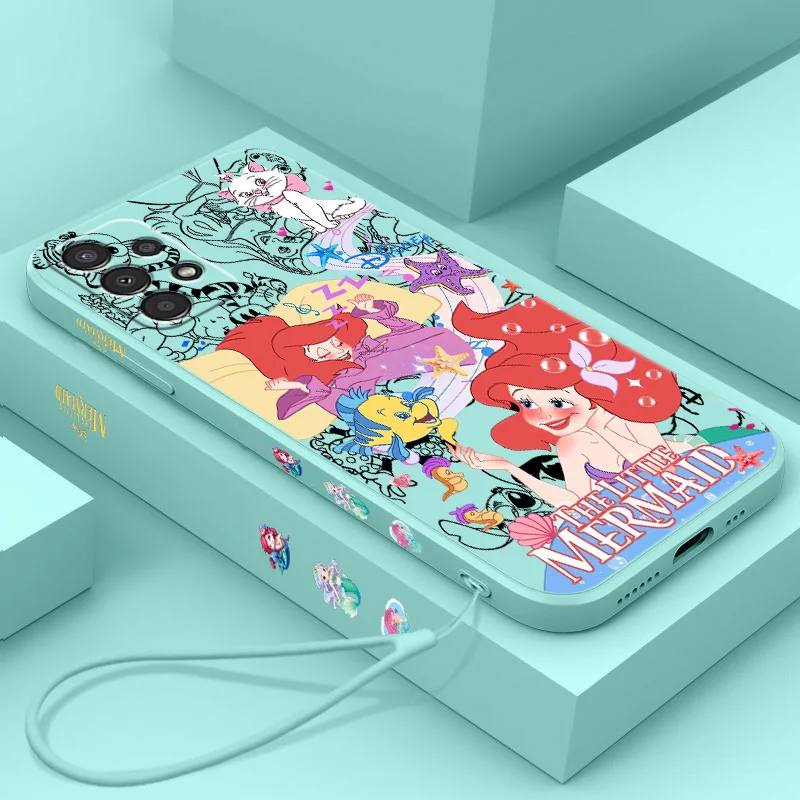 Disney The Little Mermaid Phone Case For Samsung A02 03 13 14 22 23 24 32 33 34 52 53 54 72 73 Lite Liquid Left Rope Funda Shell
Disney The Little Mermaid Phone Case For Samsung A02 03 13 14 22 23 24 32 33 34 52 53 54 72 73 Lite Liquid Left Rope Funda Shell