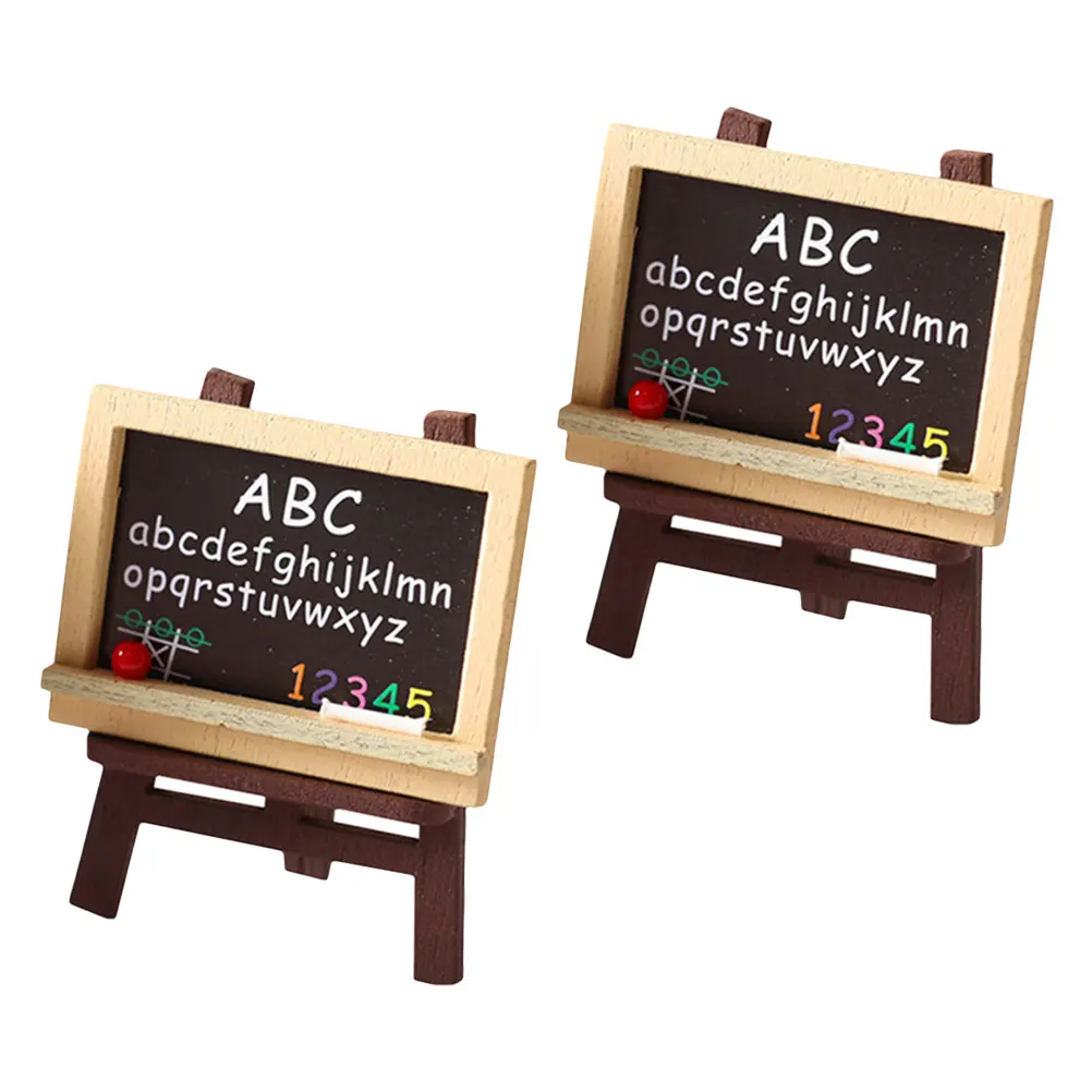1Set Mini House Easel Wooden Miniature Easel Detailed Craft Design Realistic Miniature Blackboard Decor Mini Blackboard Ornament
1Set Mini House Easel Wooden Miniature Easel Detailed Craft Design Realistic Miniature Blackboard Decor Mini Blackboard Ornament