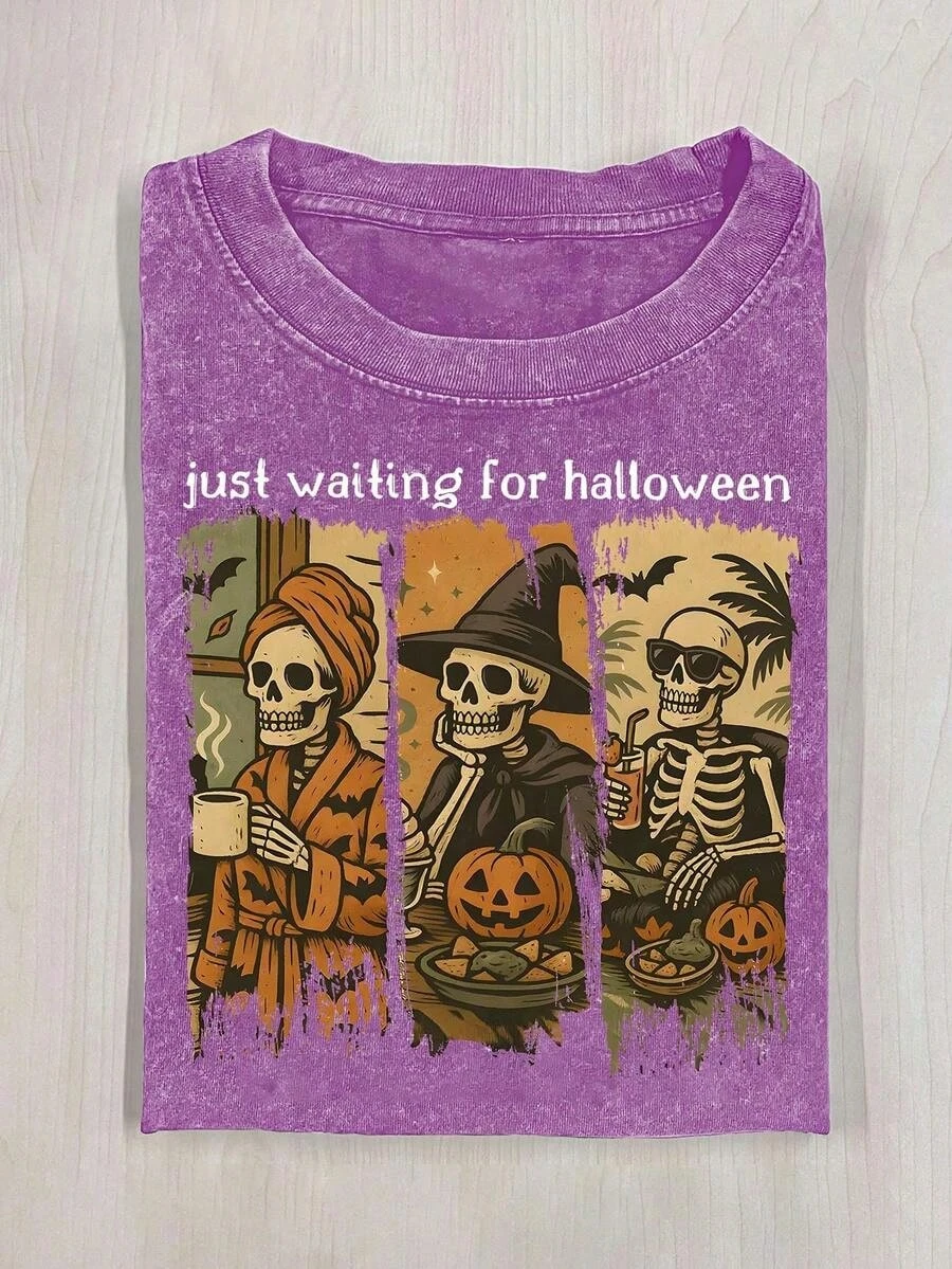 Хип-хоп стиль, только ожидание на Хэллоуин, футболка со скелетом, винтажная стираная футболка с рисунком, забавный костюм с изображением тыквы, костюм на Хэллоуин, топ
Хип-хоп стиль, только ожидание на Хэллоуин, футболка со скелетом, винтажная стираная футболка с рисунком, забавный костюм с изображением тыквы, костюм на Хэллоуин, топ
