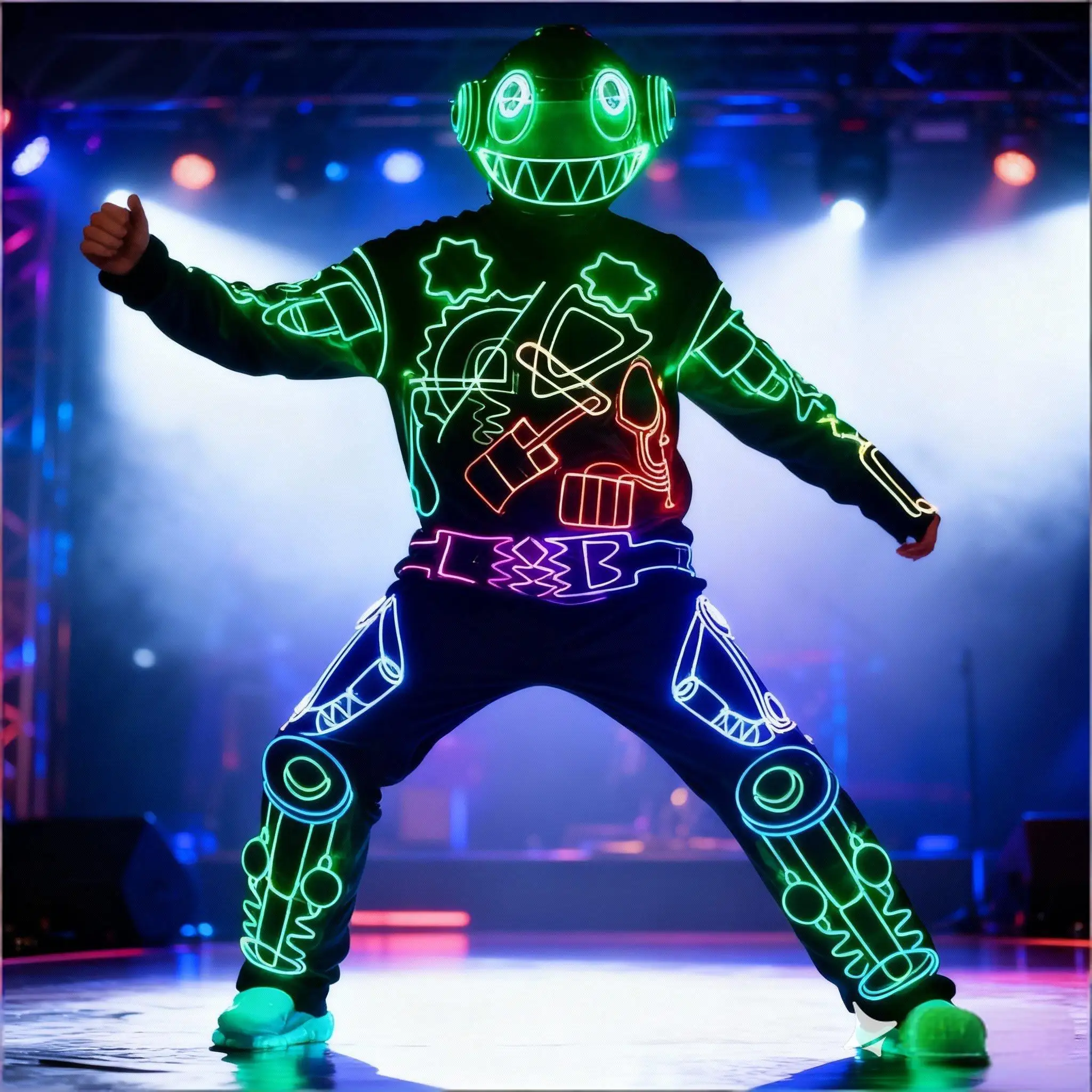 Светодиодный костюм-робот на все тело с шлемом, оптоволоконный, светящийся, для сценических выступлений и танцев, хит продаж
Светодиодный костюм-робот на все тело с шлемом, оптоволоконный, светящийся, для сценических выступлений и танцев, хит продаж