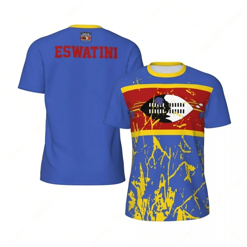 Eswatini Flag Graphic Mens Football Jersey Fashion National Emblem 3D Printed Sports T Shirt Casual Oversized Breathable Tees
Eswatini Flag Graphic Mens Football Jersey Fashion National Emblem 3D Printed Sports T Shirt Casual Oversized Breathable Tees