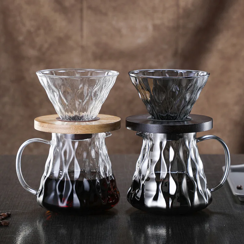 AILIHU Coffee Pot Glass Sharing Pot 60° Coffee Filter Cup Hand Brew Coffee Set Tools Support 500ML
AILIHU Coffee Pot Glass Sharing Pot 60° Coffee Filter Cup Hand Brew Coffee Set Tools Support 500ML