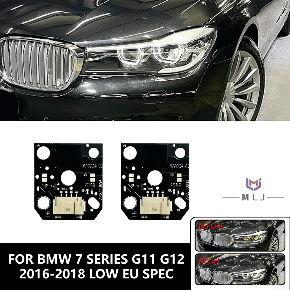 White Light For BMW 7 Series G12 2016-2018 LOW Version Angel Eye Car Headlight DRL Chip Ballast Chip Circuit Board Light Source
White Light For BMW 7 Series G12 2016-2018 LOW Version Angel Eye Car Headlight DRL Chip Ballast Chip Circuit Board Light Source