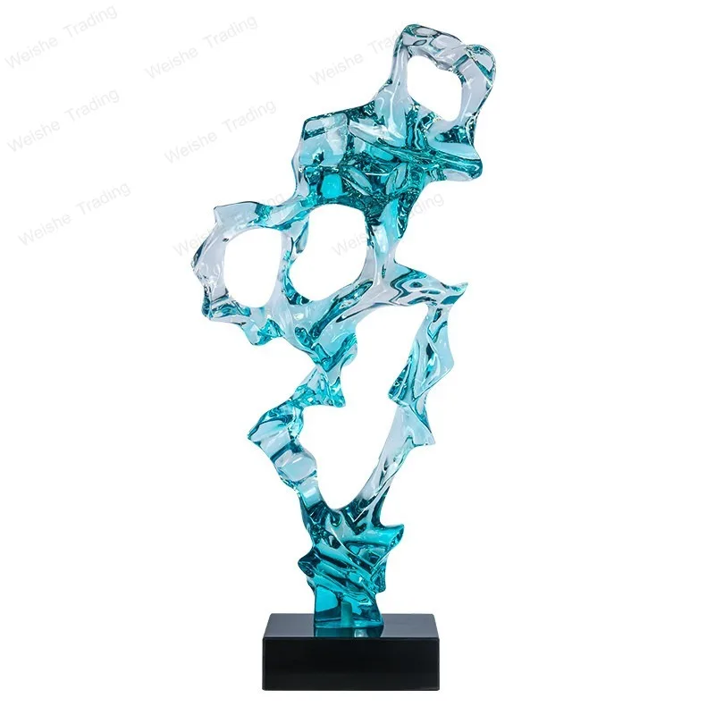 Abstract creative transparent resin Taihu Lake stone ornaments home villa hotel model room entrance decoration soft furnishing
Abstract creative transparent resin Taihu Lake stone ornaments home villa hotel model room entrance decoration soft furnishing