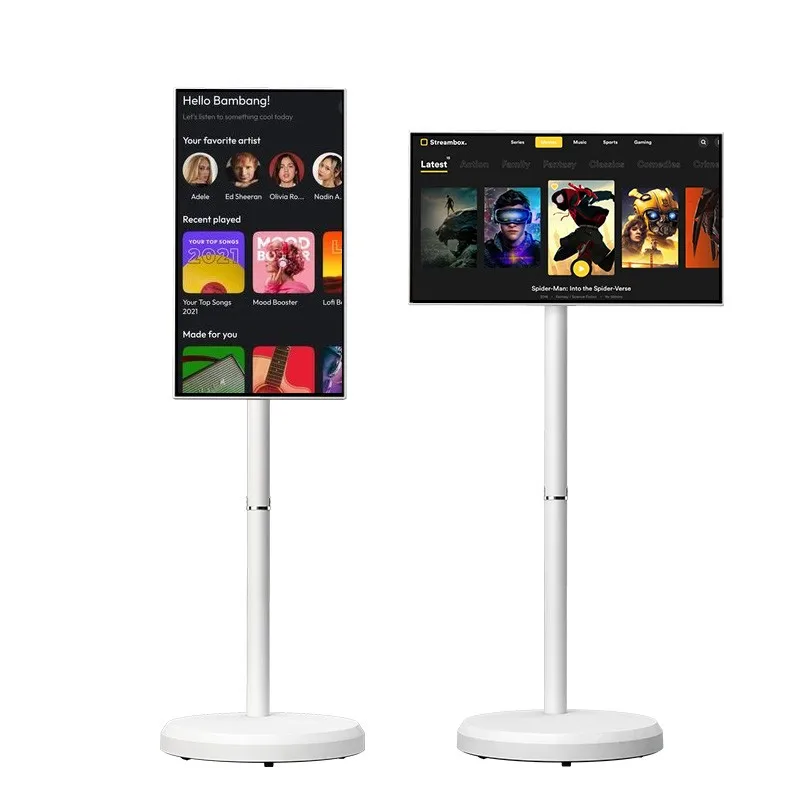 21.5 Inch White LED HDTV Smart Portable Android 13 Touch Screen LCD Display Built-in Battery
21.5 Inch White LED HDTV Smart Portable Android 13 Touch Screen LCD Display Built-in Battery