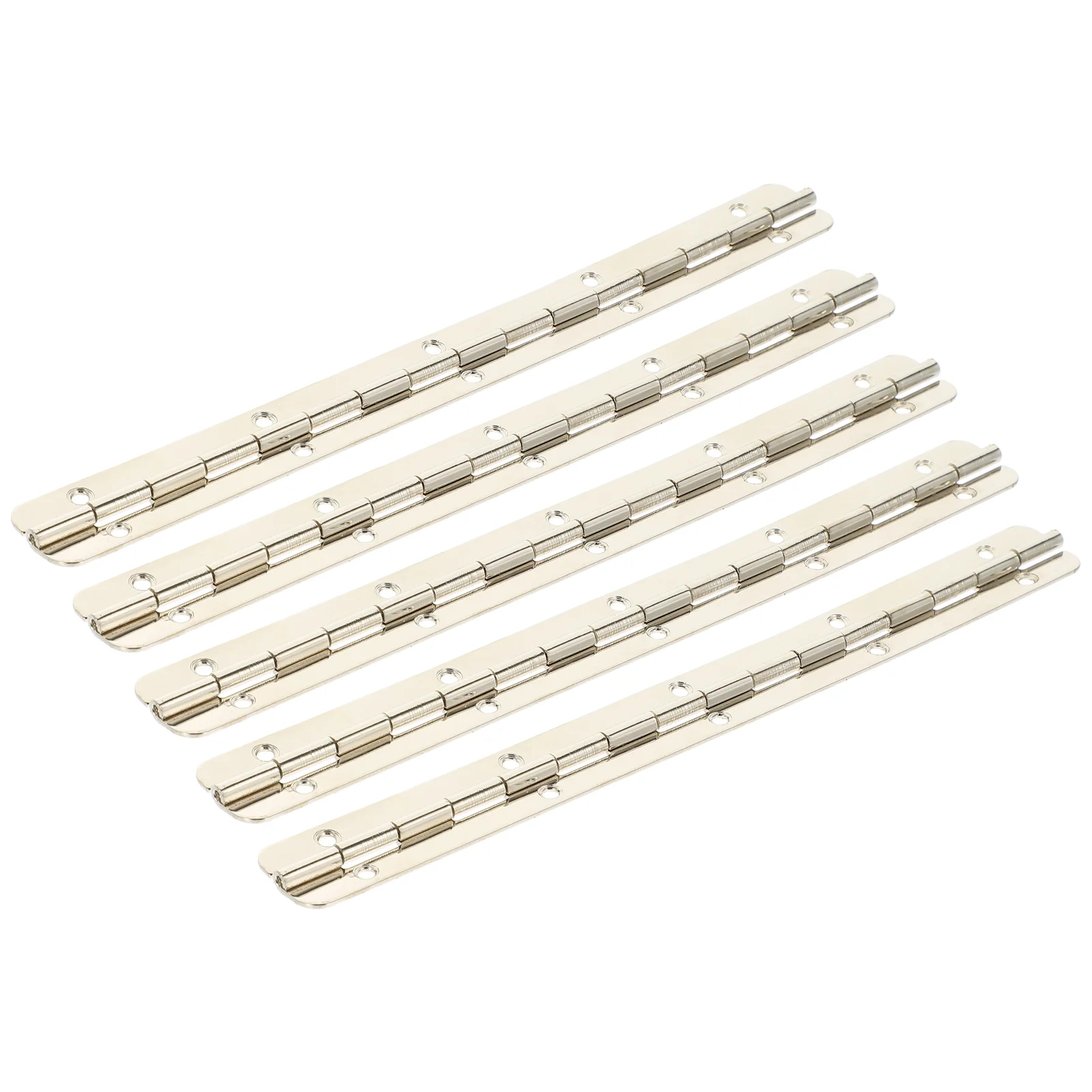 5 Pcs Continuous Piano Hinge Kitchen Cabinet Hinges Table 180 Degree Latches for Doors
5 Pcs Continuous Piano Hinge Kitchen Cabinet Hinges Table 180 Degree Latches for Doors