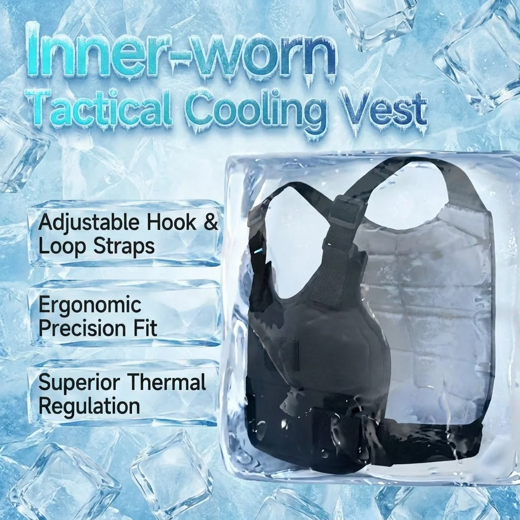 Summer PCM Refrigerated Cooling Vest Tactical Constant Temperature Air Condition Clothes Outdoor Heat Relief Temperature Control
Summer PCM Refrigerated Cooling Vest Tactical Constant Temperature Air Condition Clothes Outdoor Heat Relief Temperature Control