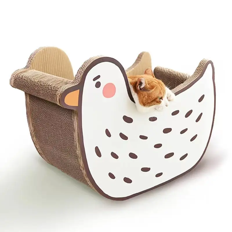Cat Thickened Corrugated Paper Multifunctional Toy Cat House Cat Claw Board Grinding Claw Sleeping
Cat Thickened Corrugated Paper Multifunctional Toy Cat House Cat Claw Board Grinding Claw Sleeping
