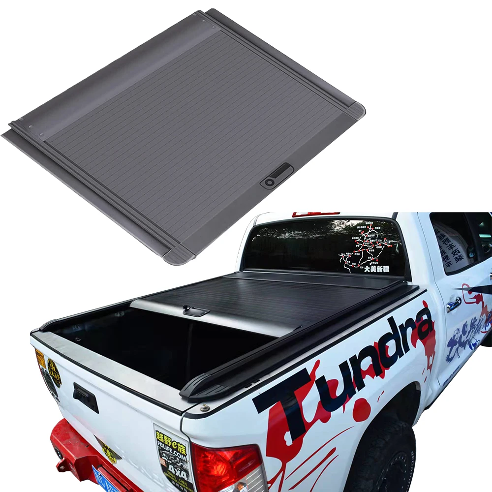 Universal Pick up Truck Rolling Bed Cover Retractable Hard Roll-up Tonneau Cover for Tundra Tacoma Hilux Revo Rocco Rogue
Universal Pick up Truck Rolling Bed Cover Retractable Hard Roll-up Tonneau Cover for Tundra Tacoma Hilux Revo Rocco Rogue