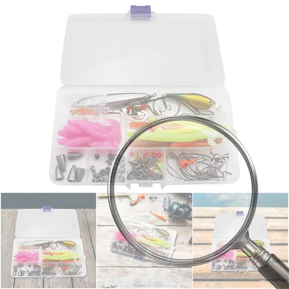 Набор рыболовных приманок из 115 предметов: мягкие и твердые приманки, джиг-головки, крючки, грузила. Подарок для мужчин.
Набор рыболовных приманок из 115 предметов: мягкие и твердые приманки, джиг-головки, крючки, грузила. Подарок для мужчин.