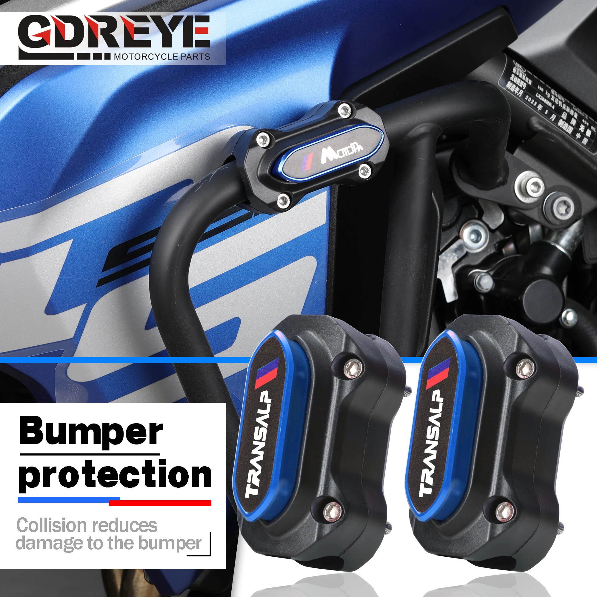 For Honda TRANSALP XL750 TRANSALP XL 750 2023+ Accessories Motorcycle Crash Bars Engine Bumper Protective Block
For Honda TRANSALP XL750 TRANSALP XL 750 2023+ Accessories Motorcycle Crash Bars Engine Bumper Protective Block