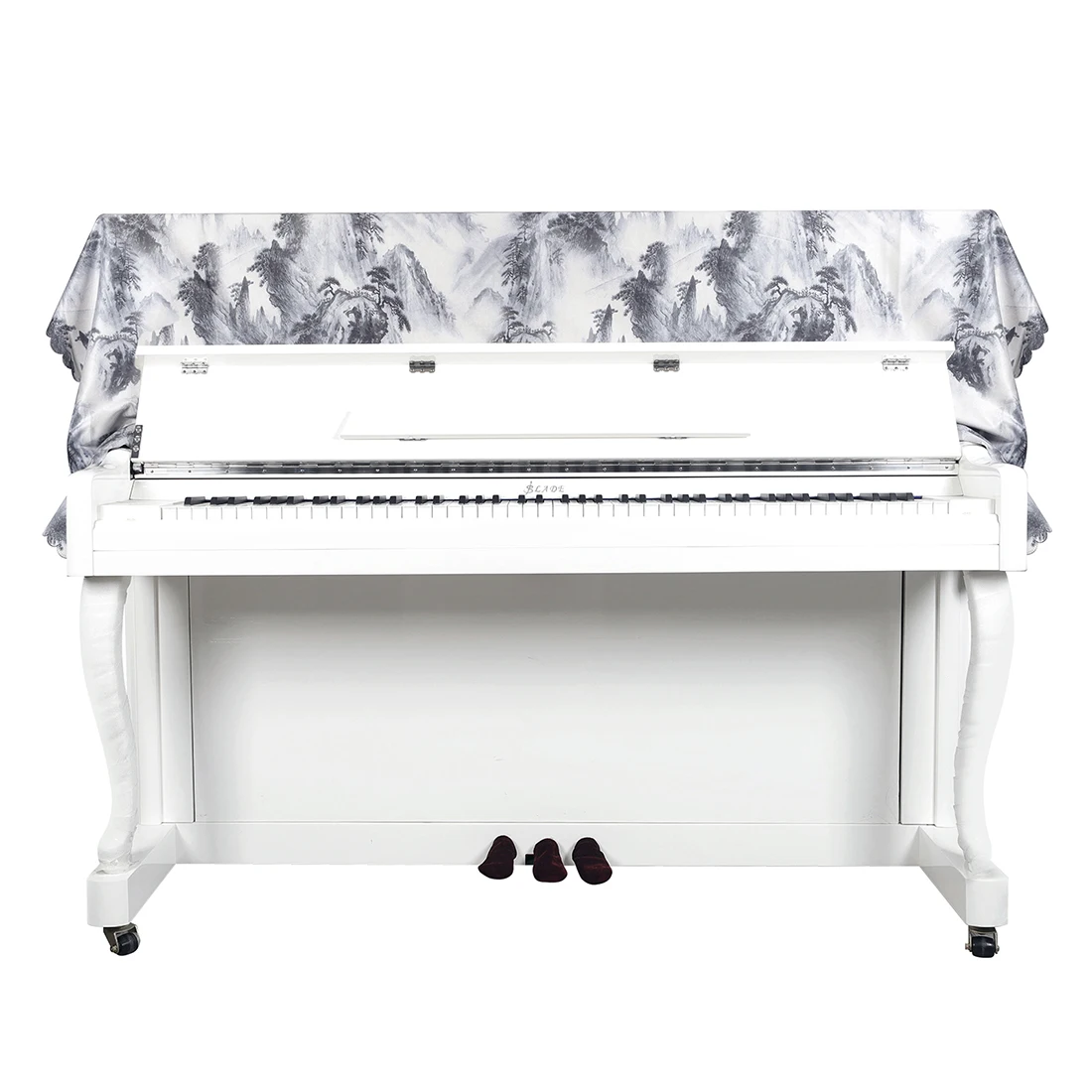 88 Keys Piano Dust Cover Ink Landscape Color Half Wrap Velvet Dust Cover Scratch Resistant Piano Dust Cover Piano Accessories
88 Keys Piano Dust Cover Ink Landscape Color Half Wrap Velvet Dust Cover Scratch Resistant Piano Dust Cover Piano Accessories