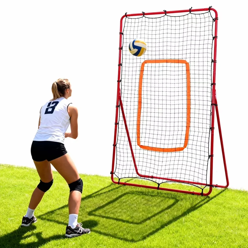 Baseball Rebounder Net Pitchback Net,Angle Adjustable Pitch Trainer Simulate Grounder and Fly Ball, Baseball Softball Pitching and Fielding Rebound Net for All Players Pitch,Throw,Fielding
Baseball Rebounder Net Pitchback Net,Angle Adjustable Pitch Trainer Simulate Grounder and Fly Ball, Baseball Softball Pitching and Fielding Rebound Net for All Players Pitch,Throw,Fielding