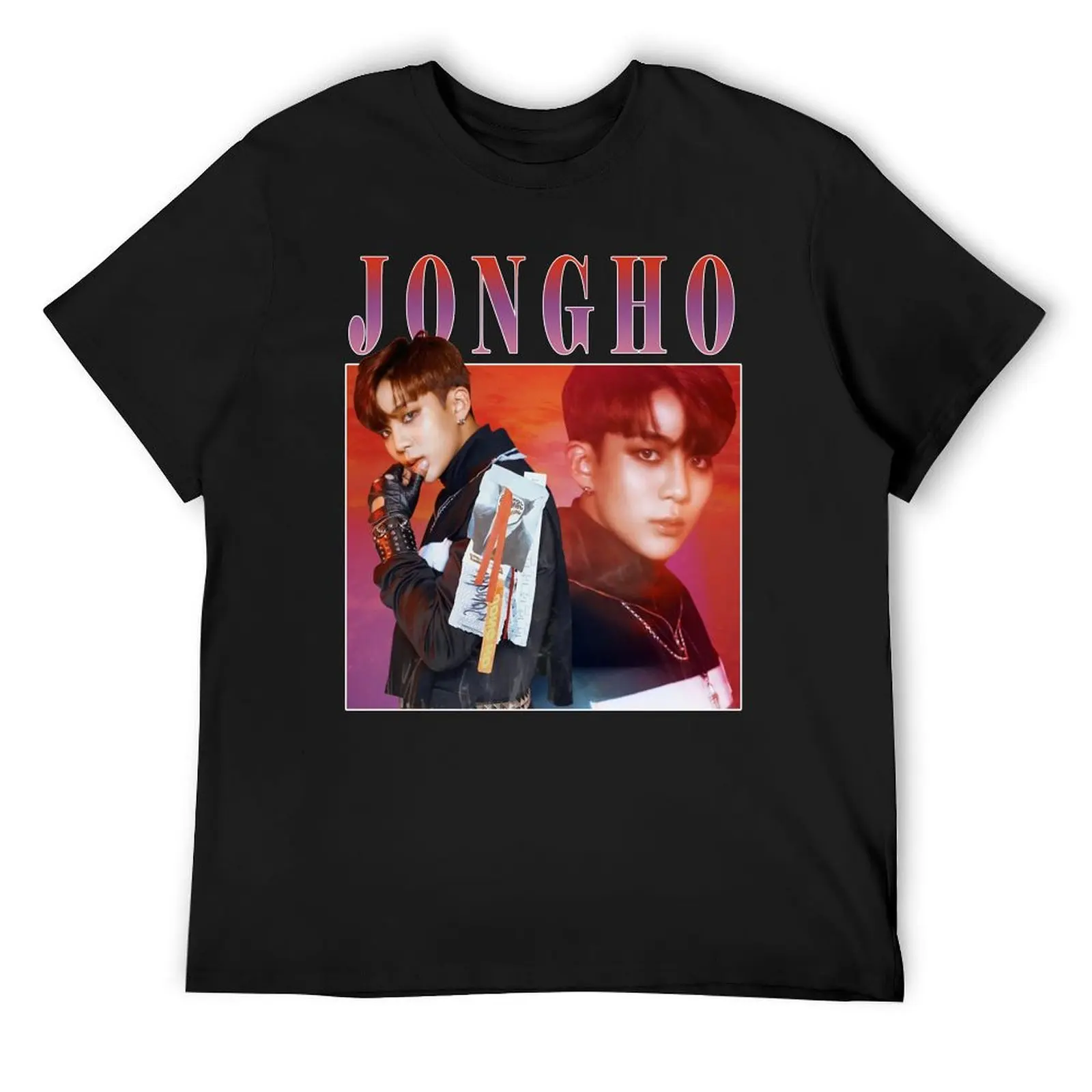 Jongho ATEEZ T-Shirt cute tops kawaii clothes croswit shirt man custom t-shirts plain white t shirts men
Jongho ATEEZ T-Shirt cute tops kawaii clothes croswit shirt man custom t-shirts plain white t shirts men