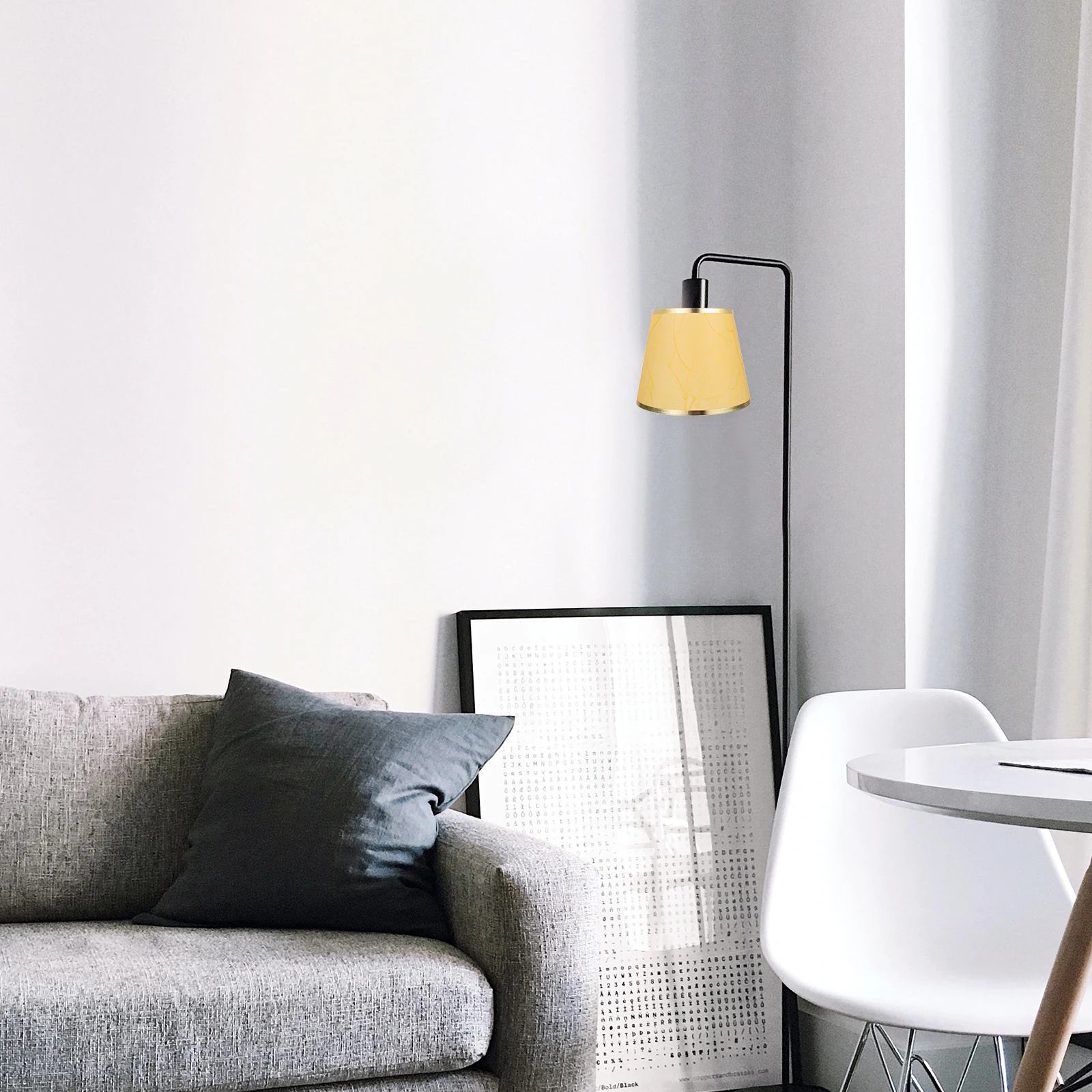 Chic Lampshade Shade Delicate Cloth Iron Material Dustproof Table Light Shade Gentle Light Effect Home Office Decor
Chic Lampshade Shade Delicate Cloth Iron Material Dustproof Table Light Shade Gentle Light Effect Home Office Decor