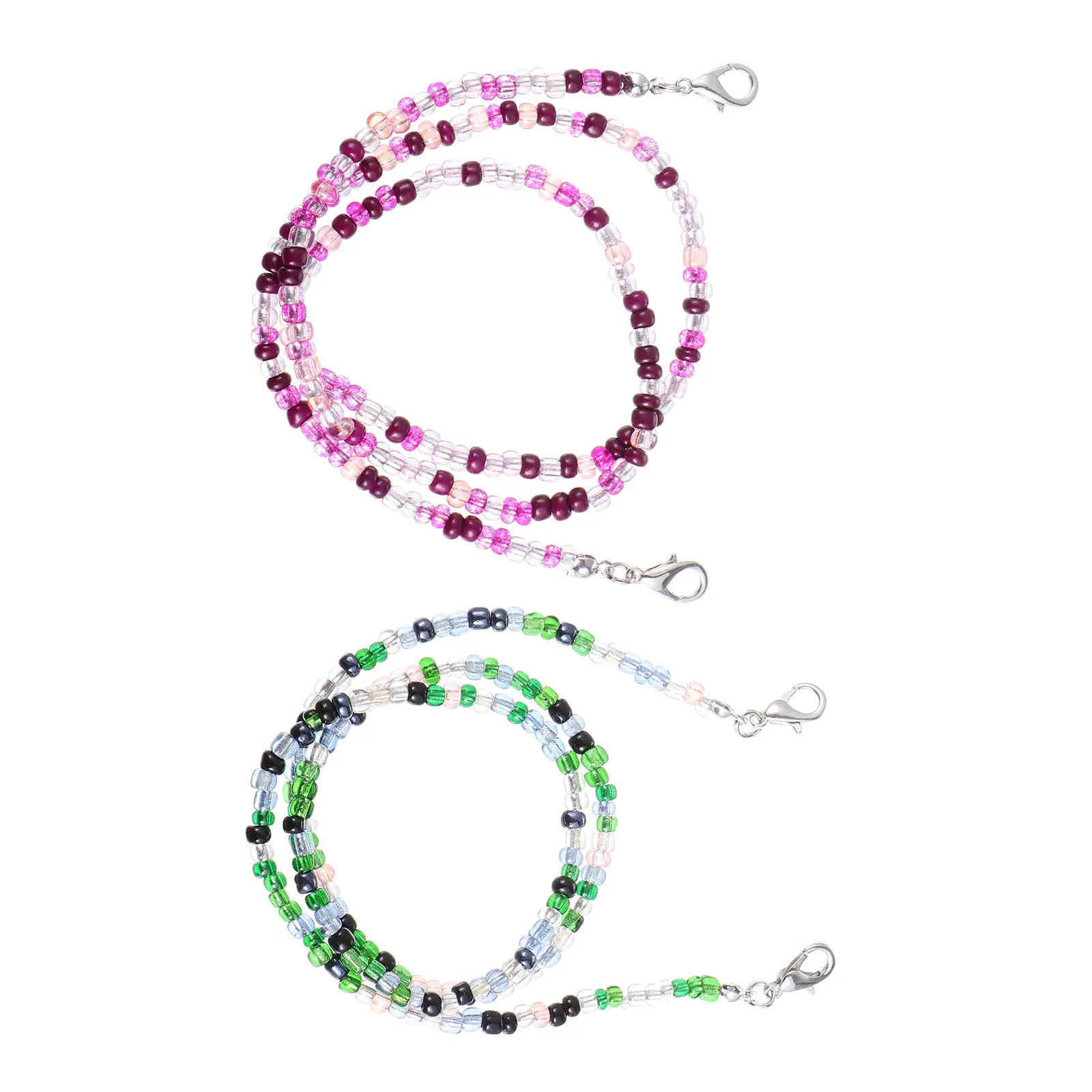 2Pcs MaskAnti lostLanyardDurablePlasticMetalChainEyeglassesLightweightHangingNecklaceAccessoriesPractical
2Pcs MaskAnti lostLanyardDurablePlasticMetalChainEyeglassesLightweightHangingNecklaceAccessoriesPractical