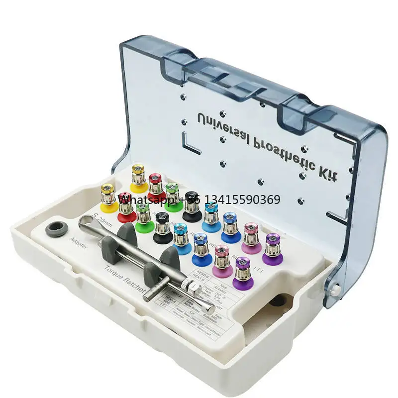 Dental Equpiments 16pcs Dental implent Screwdriver Dental implent Torque Wrench Screwdriver
Dental Equpiments 16pcs Dental implent Screwdriver Dental implent Torque Wrench Screwdriver