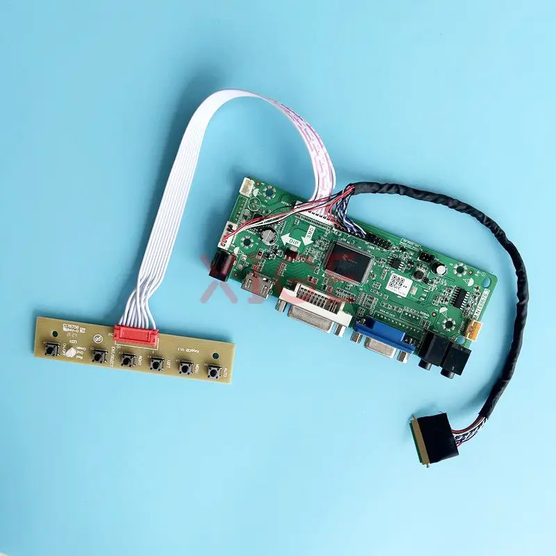 Плата контроллера Fit LTN156AT02 LTN156AT03, 15,6 дюйма, HDMI-совместимый Комплект «сделай сам», 40-контактный LVDS матрица ноутбука 1366*768 DVI VGA Audio
Плата контроллера Fit LTN156AT02 LTN156AT03, 15,6 дюйма, HDMI-совместимый Комплект «сделай сам», 40-контактный LVDS матрица ноутбука 1366*768 DVI VGA Audio