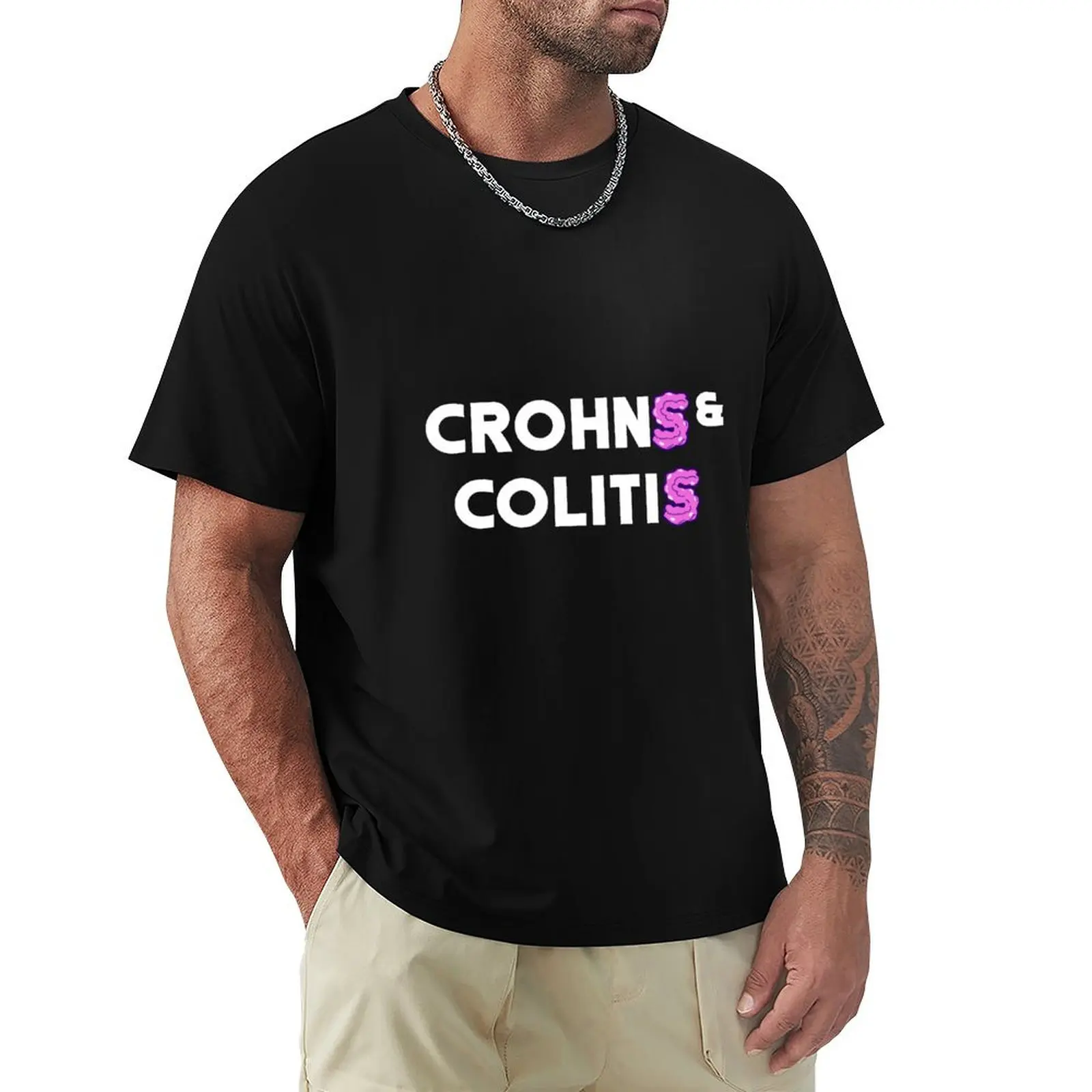Crohns & Colitis T-Shirt Basic Tee Shirt for Everyday Outfit
Crohns & Colitis T-Shirt Basic Tee Shirt for Everyday Outfit