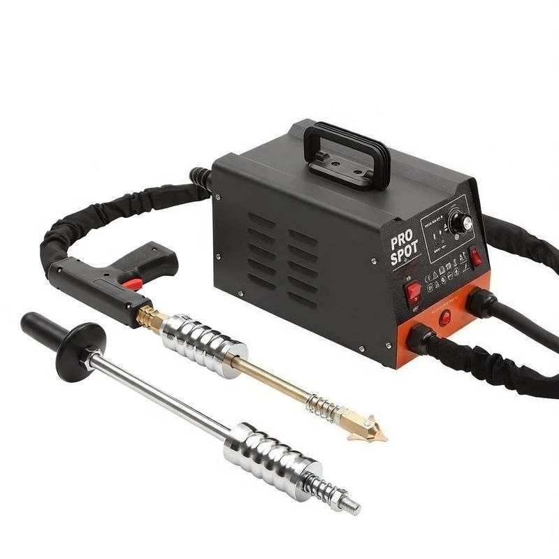 Stud Welder Dent Repair Kit, 3KW Spot Welder Dent Puller with 6 Welding Modes, Auto Body Spot Welding Dent Puller Machine & 16 Types of Welding Accessories for Car, Truck, Motorcycle Dent Repair
Stud Welder Dent Repair Kit, 3KW Spot Welder Dent Puller with 6 Welding Modes, Auto Body Spot Welding Dent Puller Machine & 16 Types of Welding Accessories for Car, Truck, Motorcycle Dent Repair