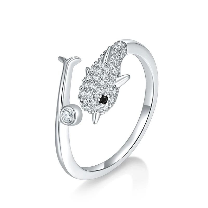 S925 Silver Moissanite Dolphin Ring 0.3CT D VVS1 Certified Hip Hop Style Jewelry Personalized rings Valentine's Day Gift
S925 Silver Moissanite Dolphin Ring 0.3CT D VVS1 Certified Hip Hop Style Jewelry Personalized rings Valentine's Day Gift