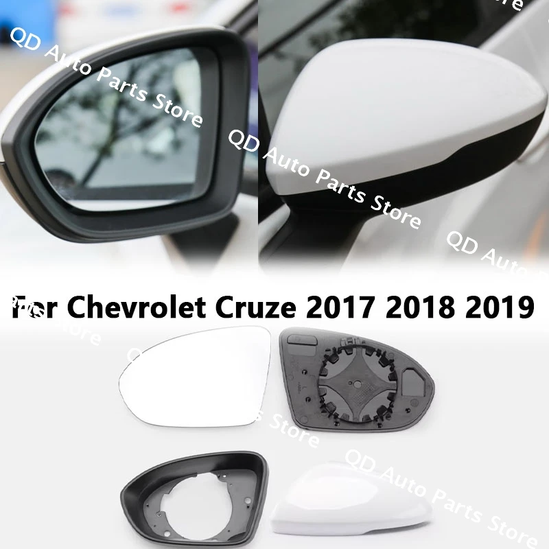 Rearview Mirror Frame Side View Mirror Cover Housing Door Wing Rear View Mirrors Glass With Heated For Chevrolet Cruze 2017-2019
Rearview Mirror Frame Side View Mirror Cover Housing Door Wing Rear View Mirrors Glass With Heated For Chevrolet Cruze 2017-2019