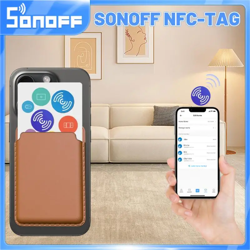Карта связи сцены SONOFF NFC NFC-Tag, чип Smart Home Assistant 215, антиметаллический слой, водонепроницаемые и легко открывающиеся умные устройства
Карта связи сцены SONOFF NFC NFC-Tag, чип Smart Home Assistant 215, антиметаллический слой, водонепроницаемые и легко открывающиеся умные устройства